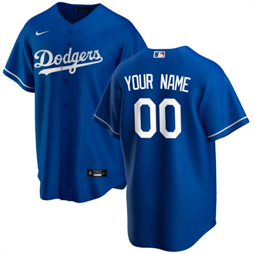 Men's Los Angeles Dodgers ACTIVE PLAYER Custom MLB Stitched Jersey